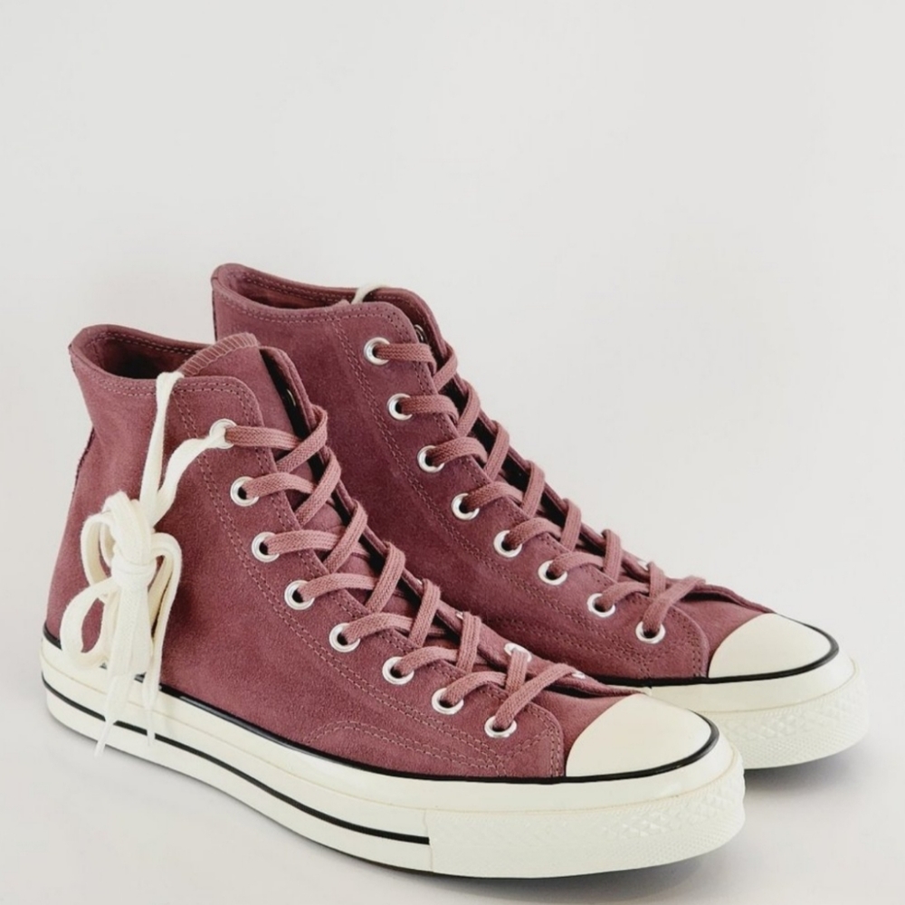 Converse Chuck 70 Hi Saddle/Egret/Black Suede Unisex Sneakers A01456C NWT